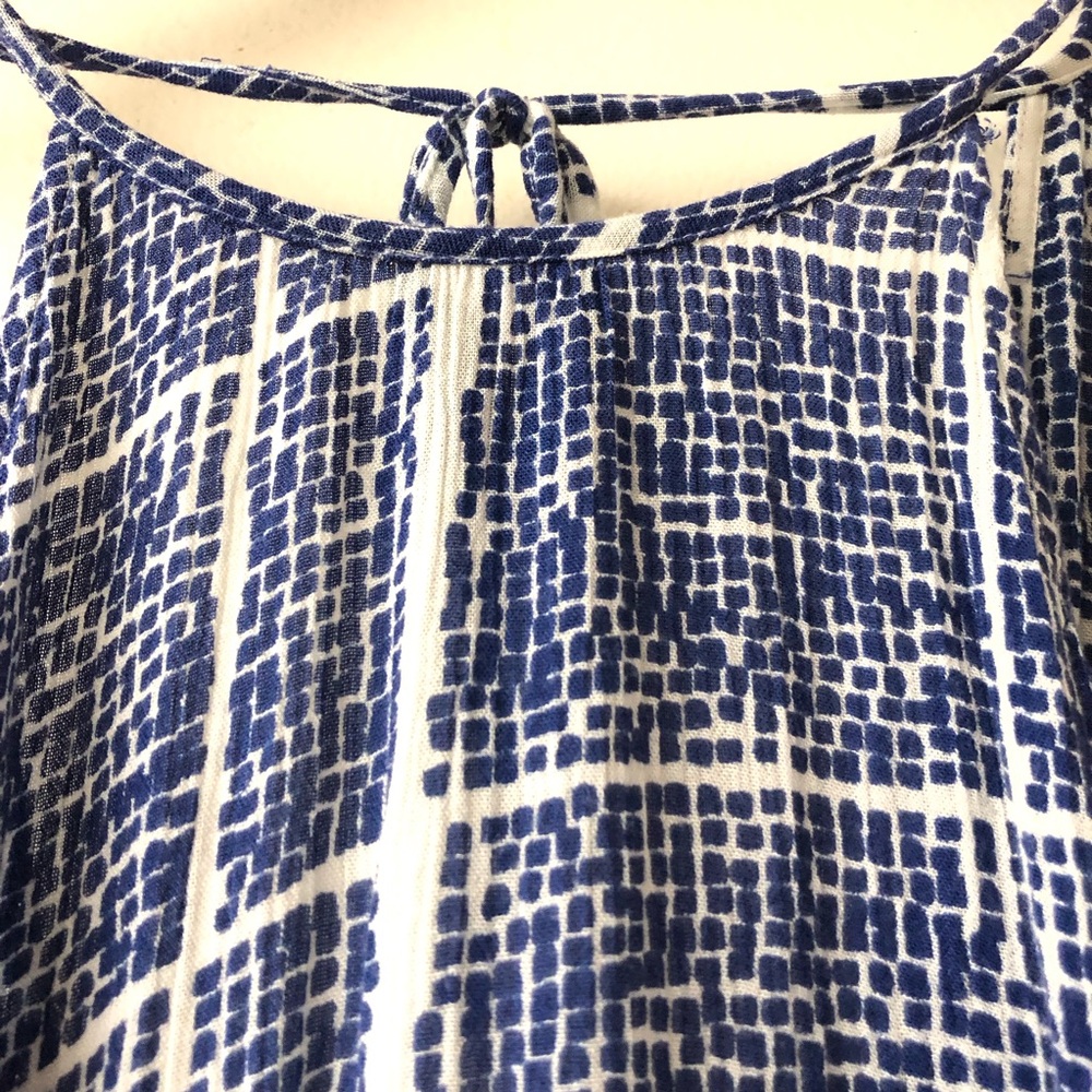 Lulus Tavik Farleigh Blue Print Maxi Dress - Picture 14 of 15